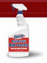toxic black mold spray bottle